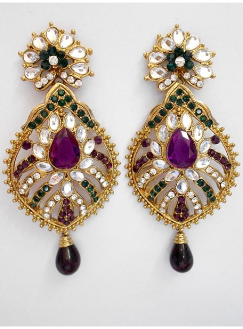 Stone Studded Earring